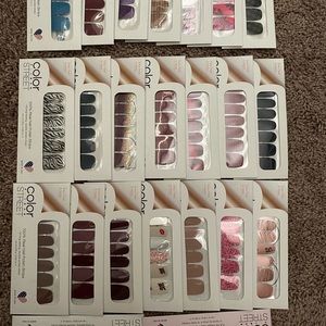 Color street nail polish strips